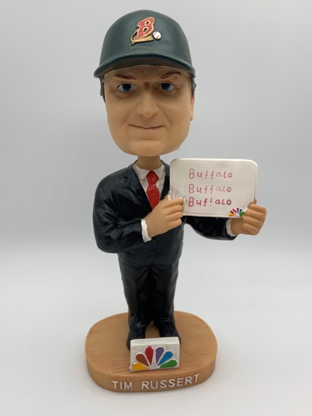 Buffalo Bisons Tim Russert NBC Meet the Press SGA Bobblehead Original Box